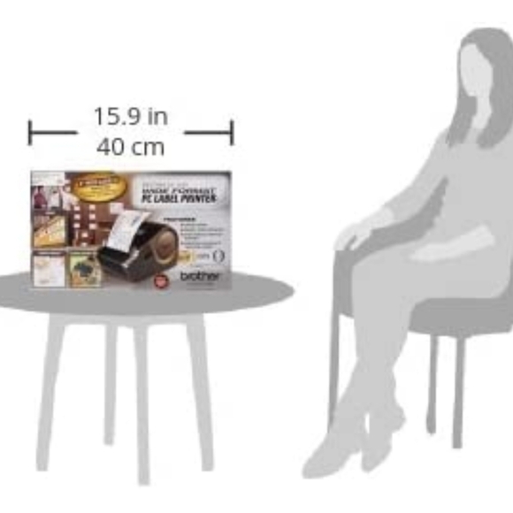 Brother QL-1050 WIDE FORMAT PROFESSIONAL LABEL PRINTER - Picture 10 of 13